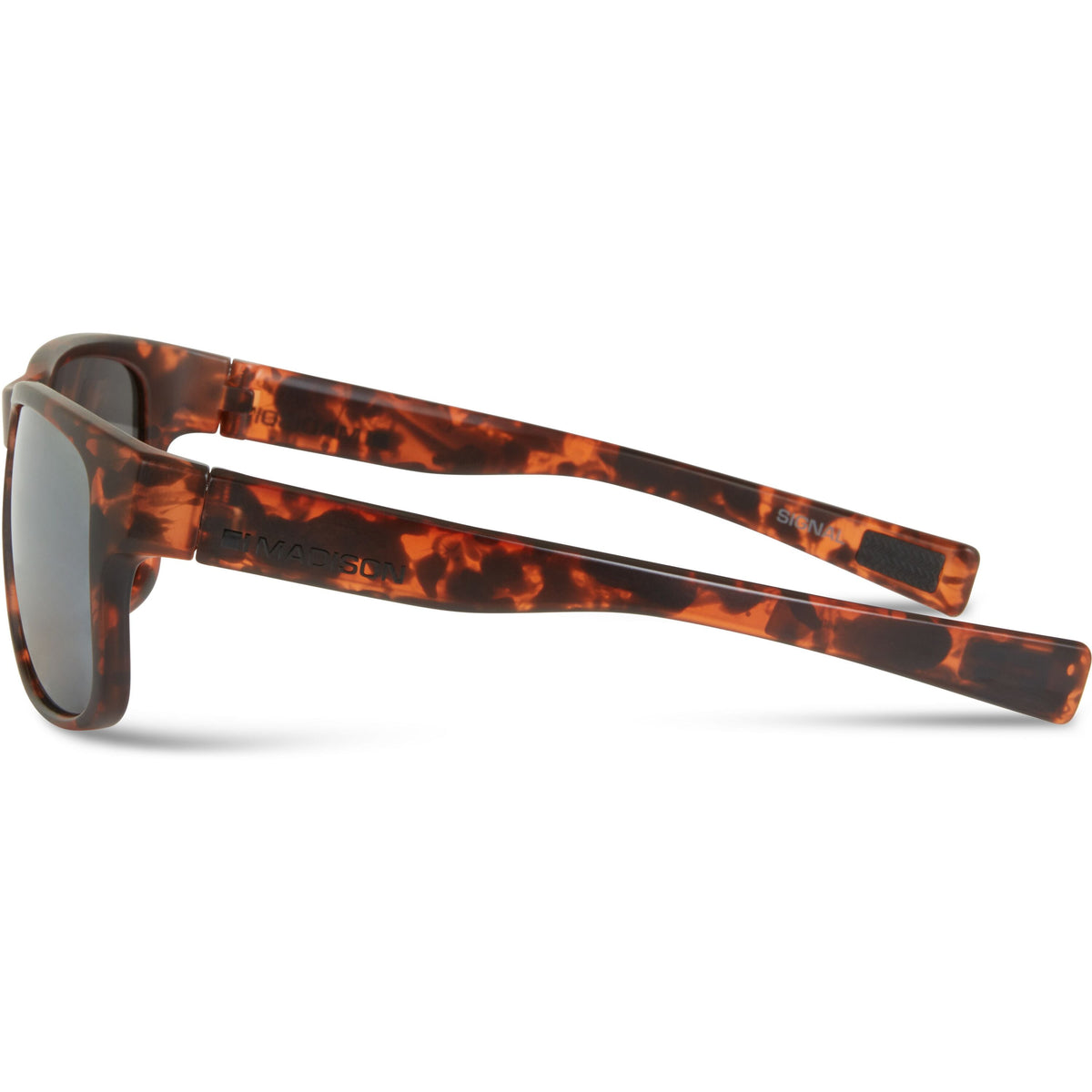 Signal Dark Tortoise Sunglasses-3 Polarised Lens Pac-Silver Mirror/Bronze/Yellow Wychwood
