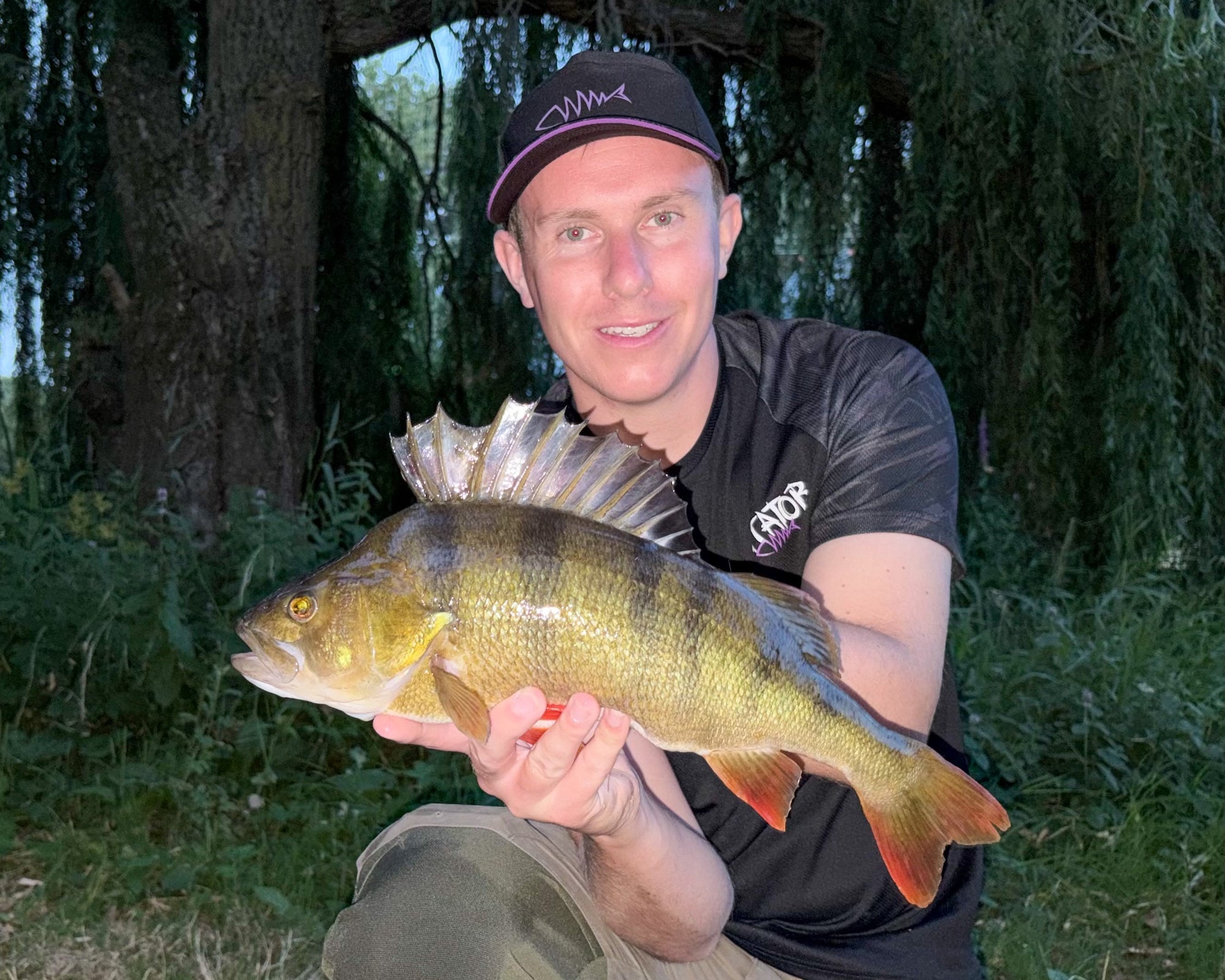 Lure Fishing |Two Evenings. Two Big Perch. Wychwood