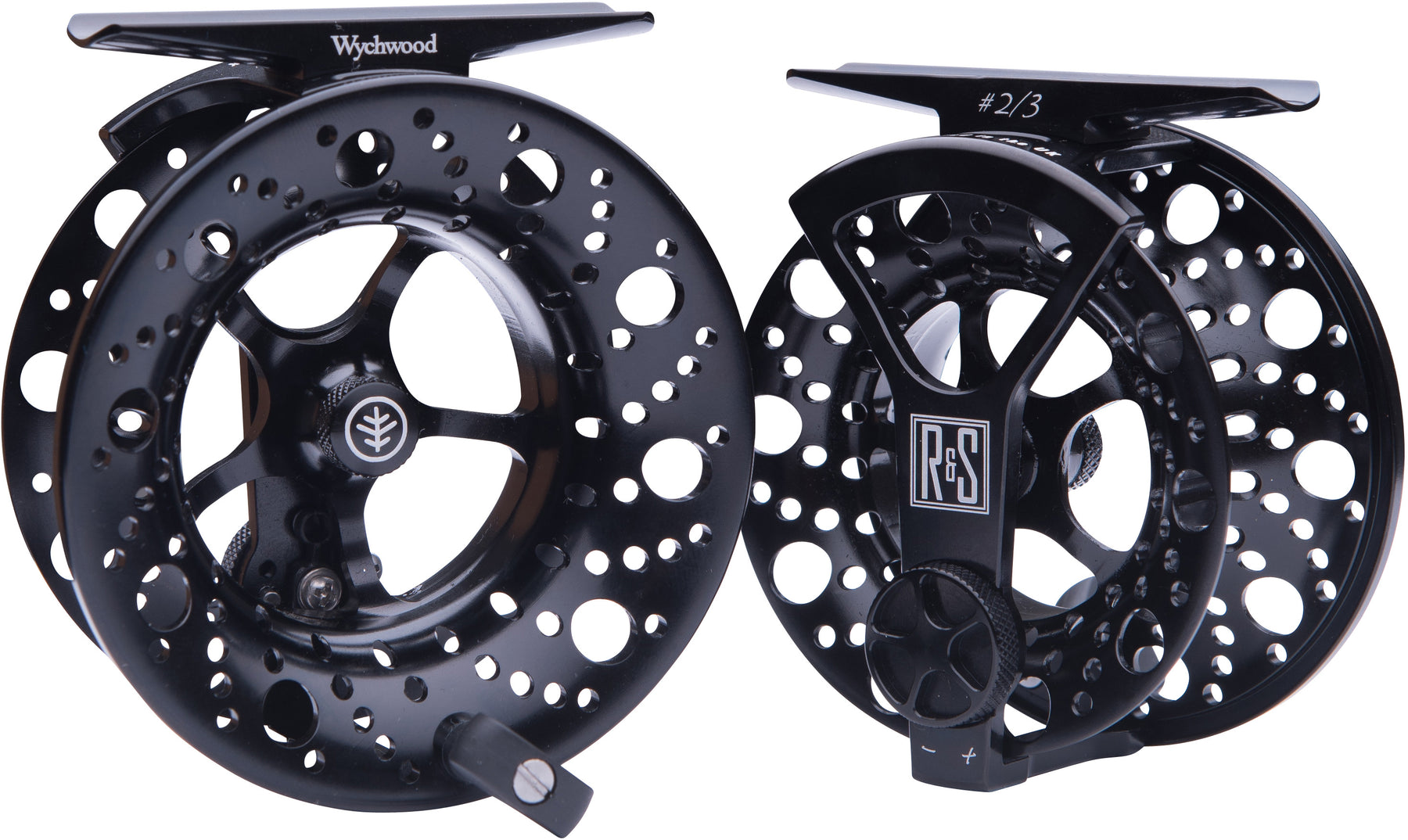 River & Stream #2/3 Weight Black Fishing Reel