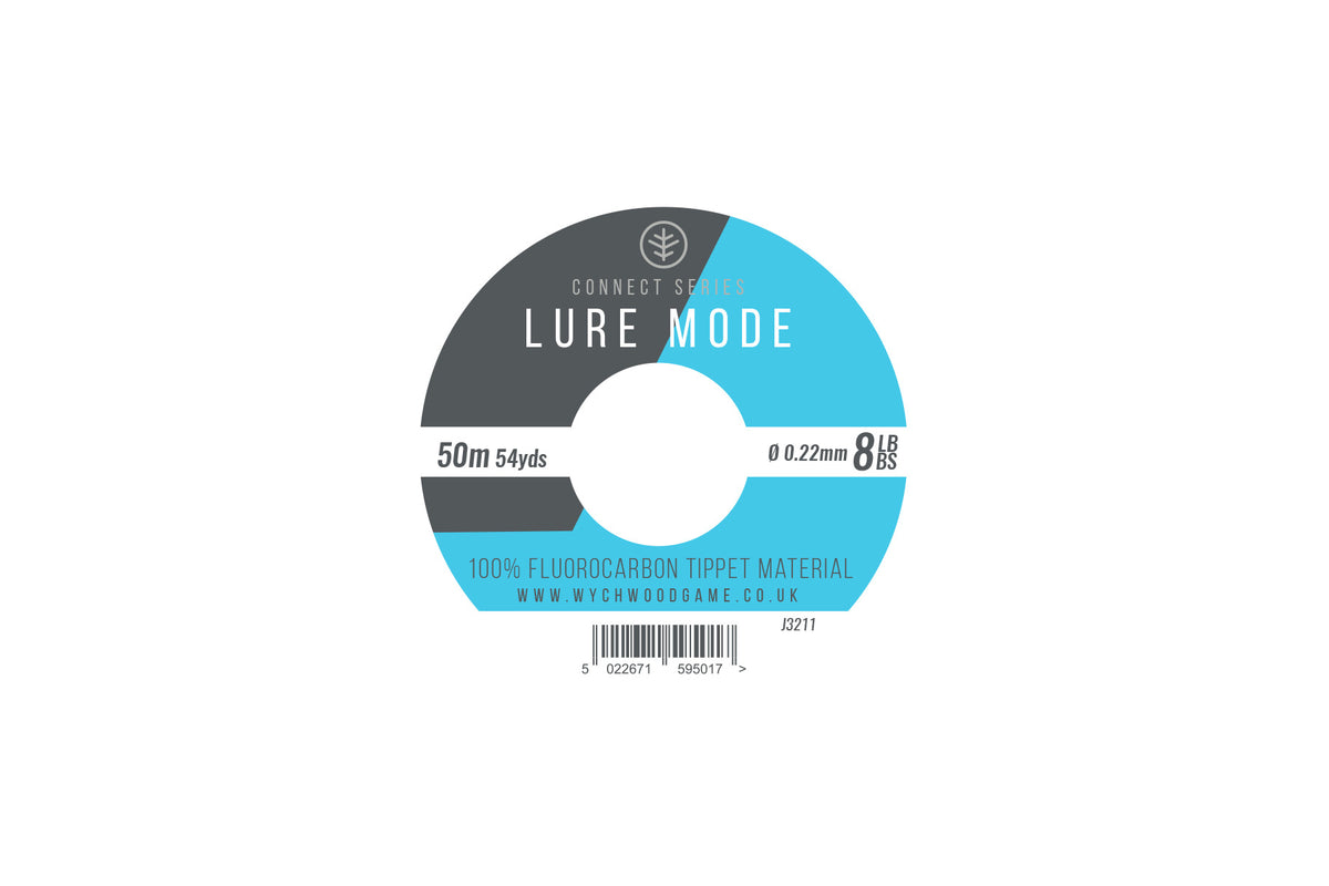8lb Lure Mode Tapered Leader 50m  Fly Leader Wychwood