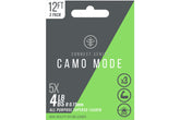 Camo Mode Tapered Leader 3X 4lb 12ft  Fly Leader Wychwood