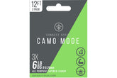 Camo Mode Tapers 3X 12ft 6lb Leader   Wychwood