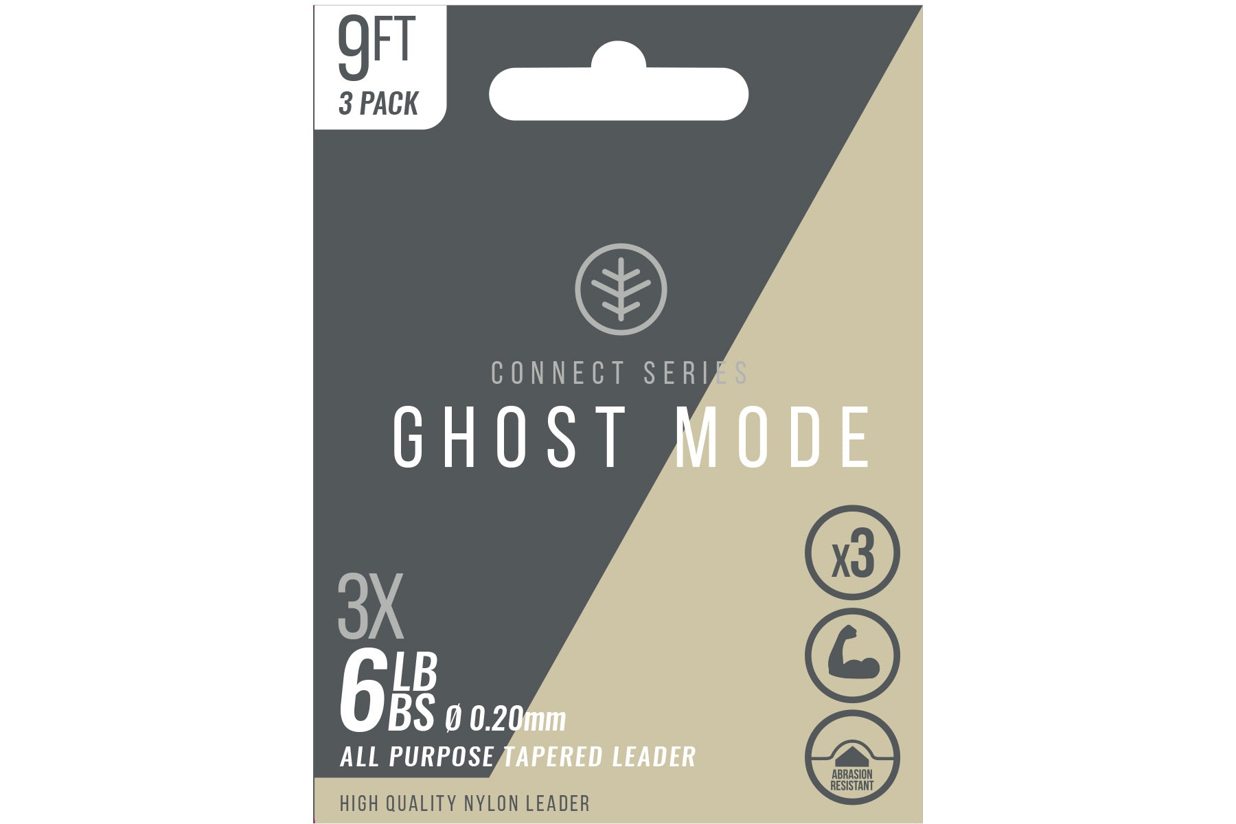 Ghost Mode Tapered Leader 9ft