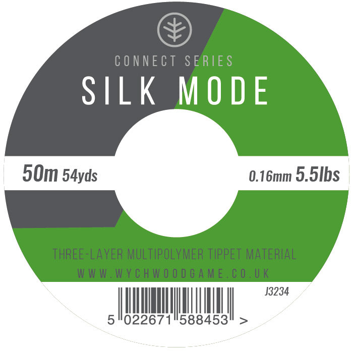 Silk Mode 5.5lb 50m Leader  Fly Leader Wychwood