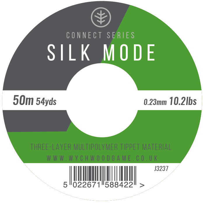 Silk Mode 10.2lb 50m Leader  Fly Leader Wychwood