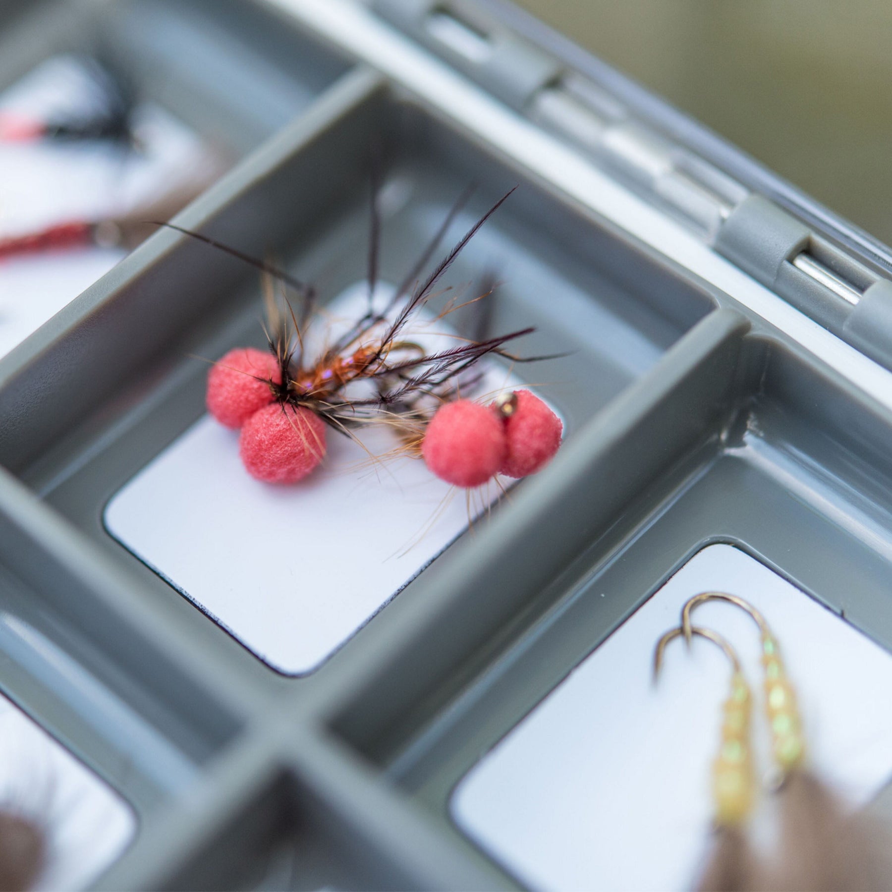 Hook-Hold CDC Fly Box, Tackle Box