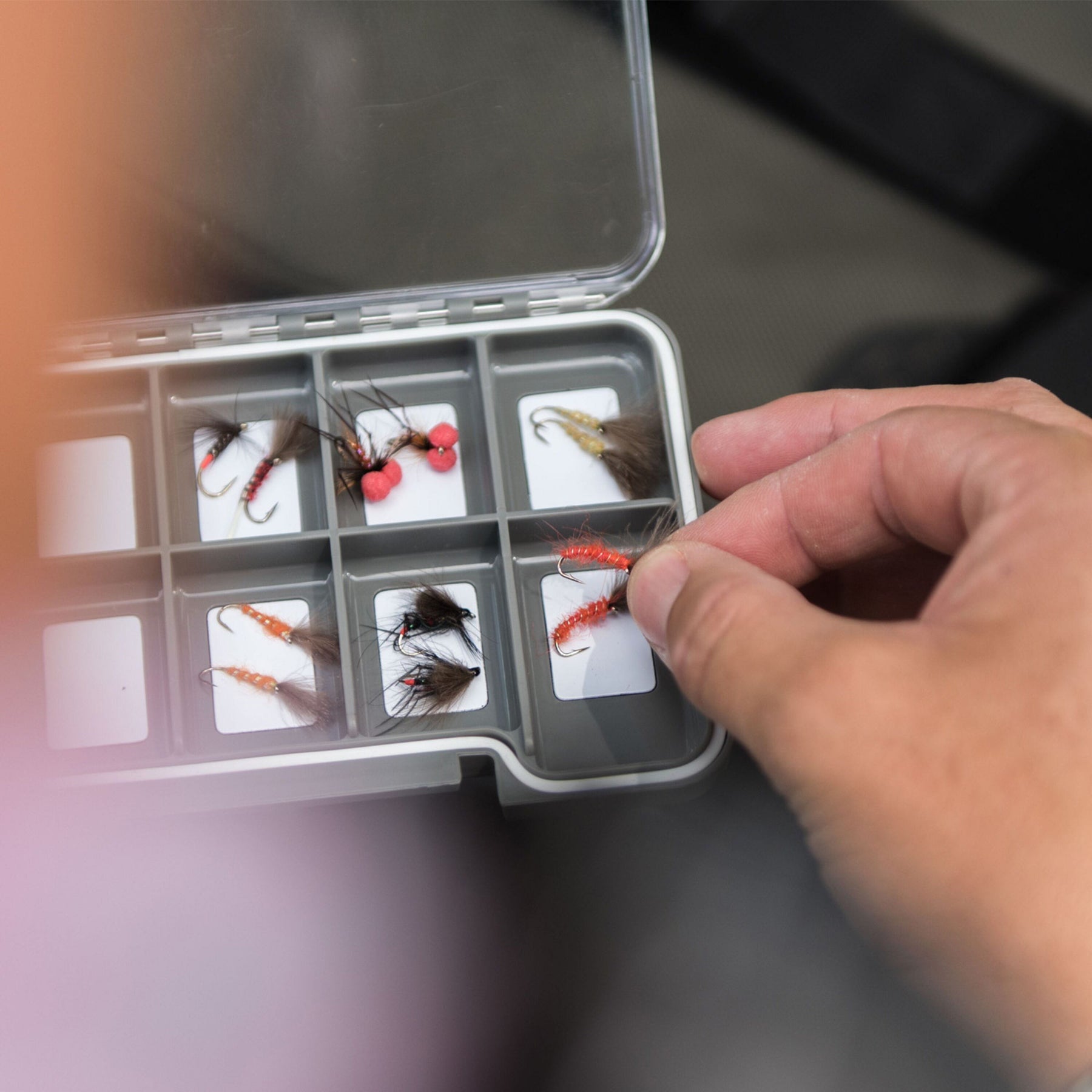 Hook-Hold CDC Fly Box, Tackle Box