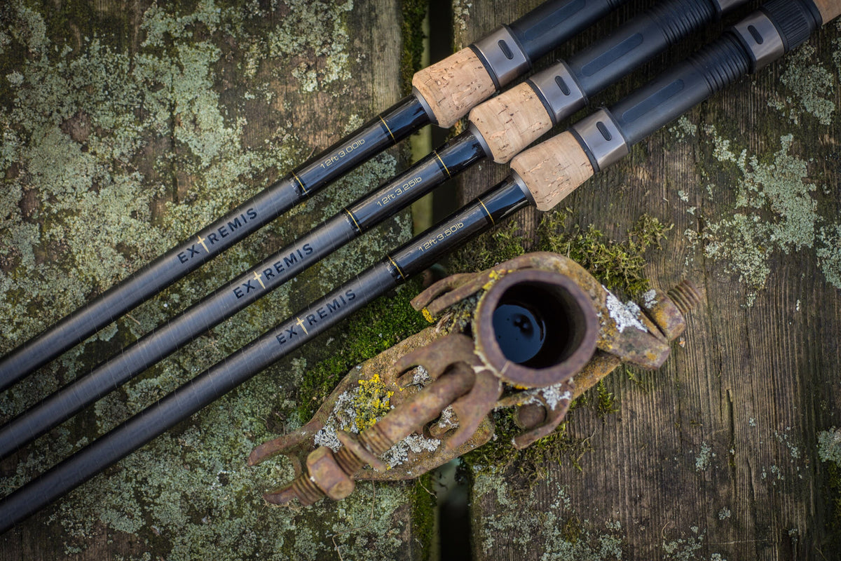 Extremis FC 12ft 3lb Full Slim Cork Carp Fishing Rod  Carp Rod Wychwood