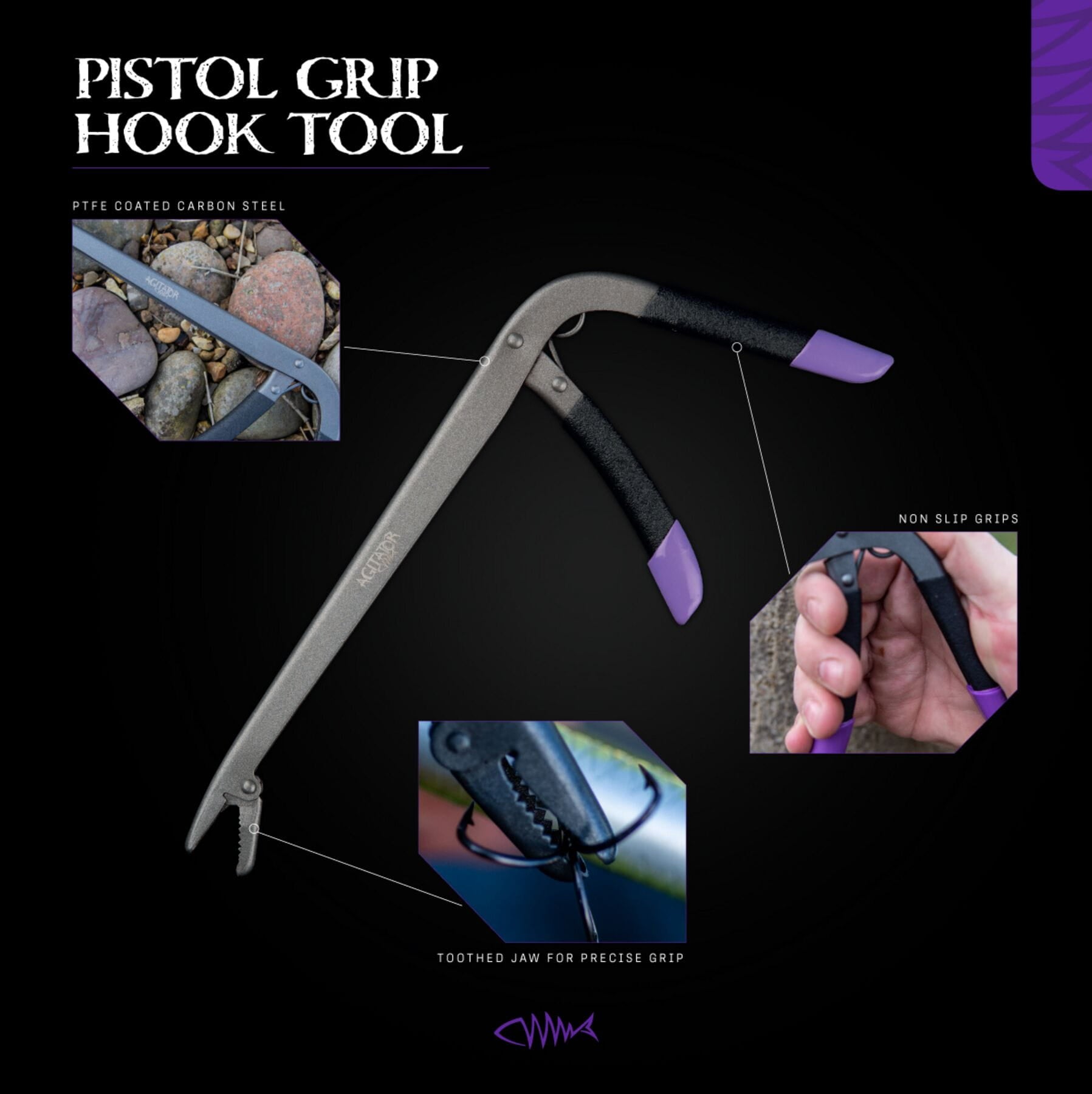 Agitator Pistol Hook Tool  Forceps Wychwood