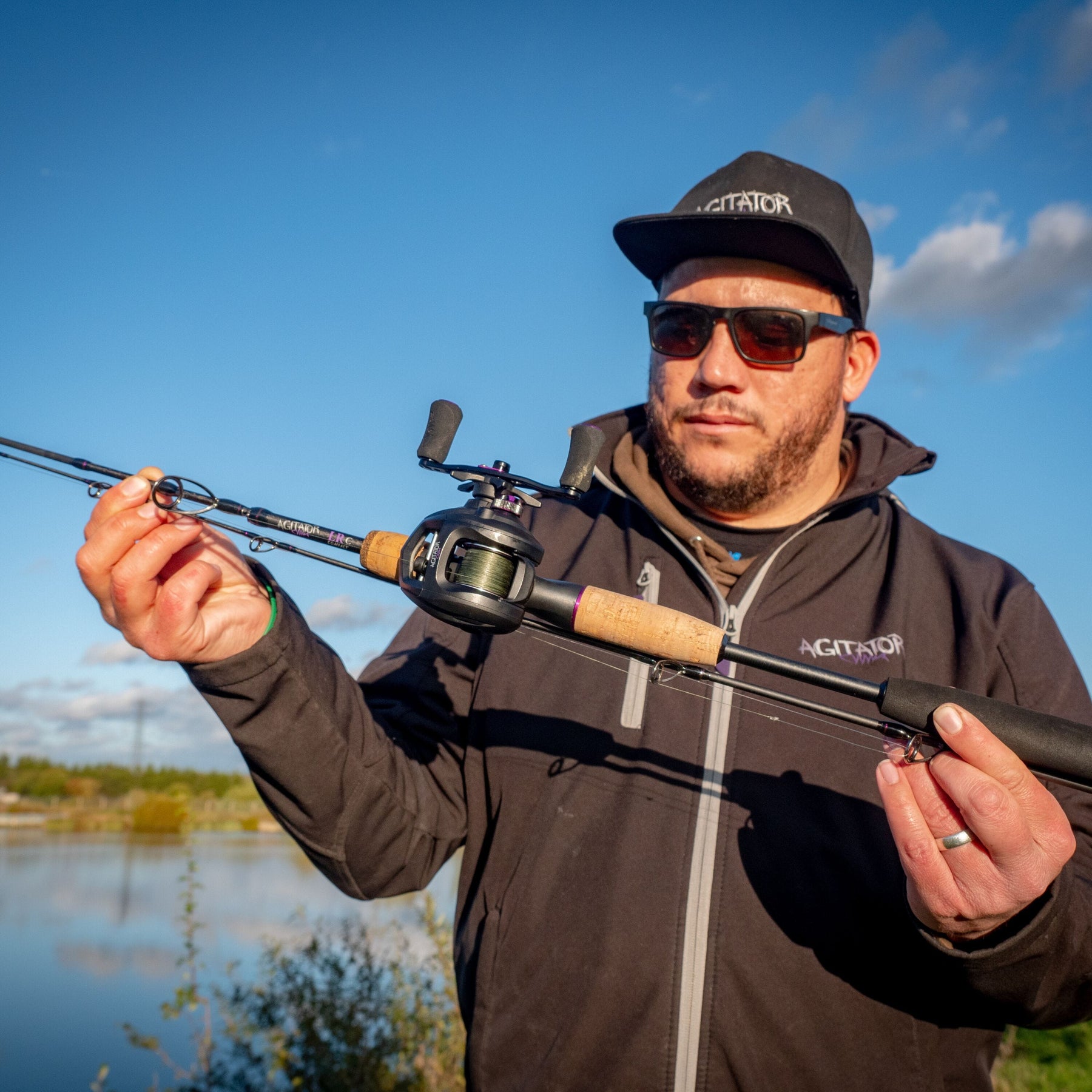 Agitator LR-C Compact 5ft 6in/168cm 100-150gr Lure Fishing Rod