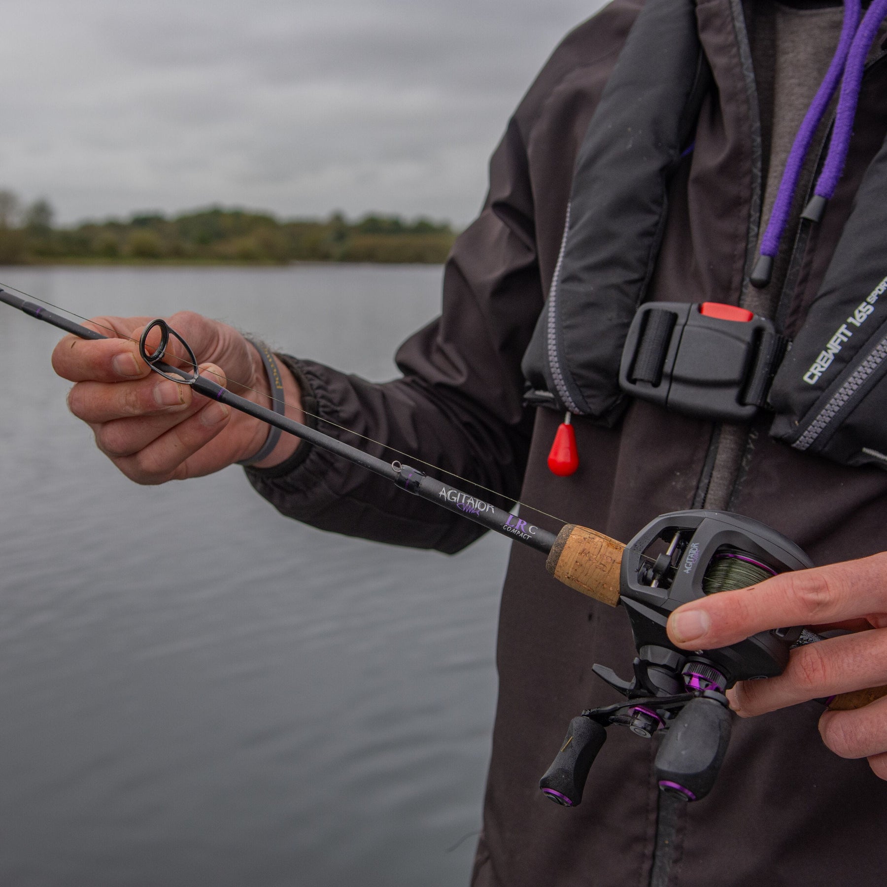 Agitator LR-C Compact 5ft 6in/168cm 100-150gr Lure Fishing Rod