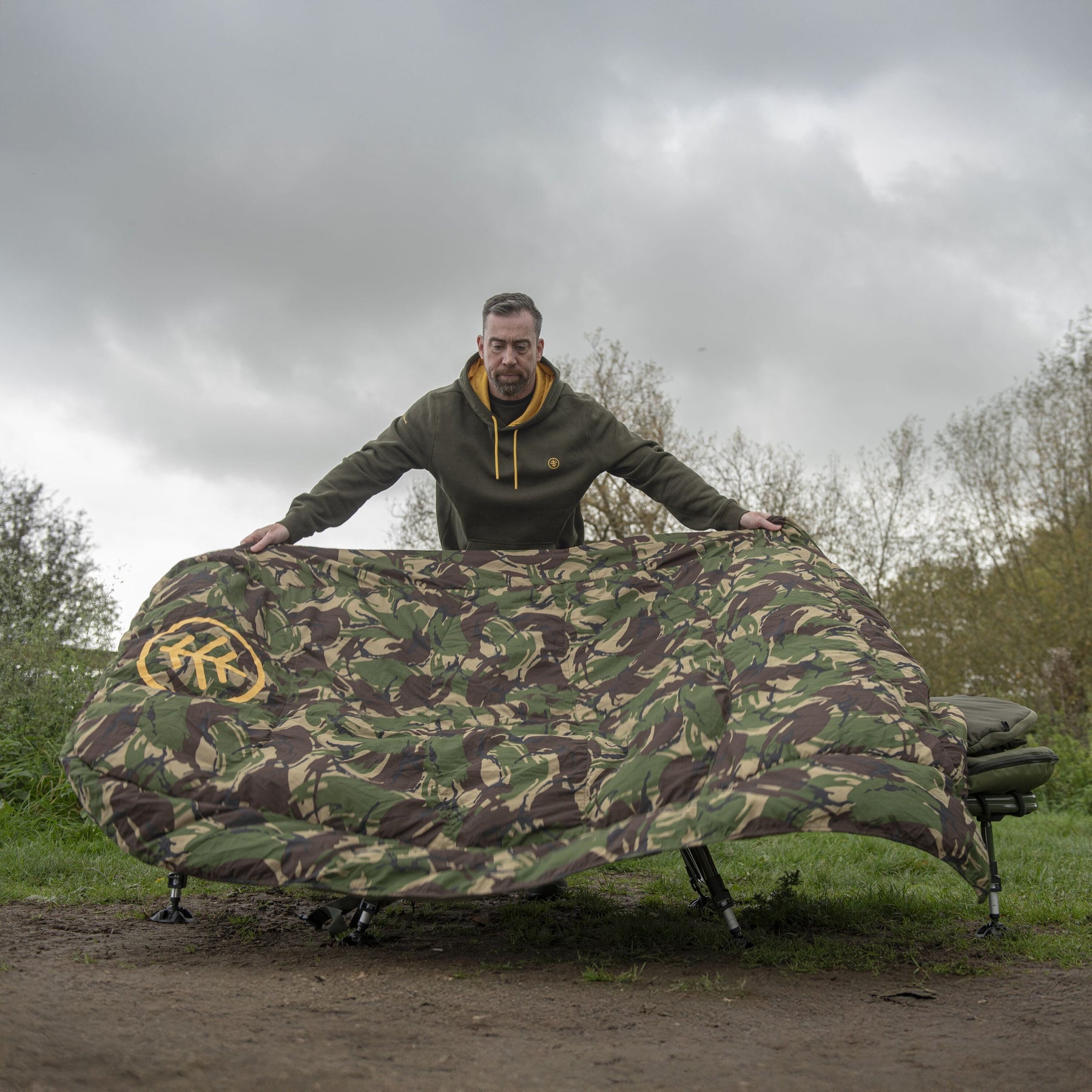 Epic Tactical Thermal Bedchair Cover  Sleeping Bag Wychwood