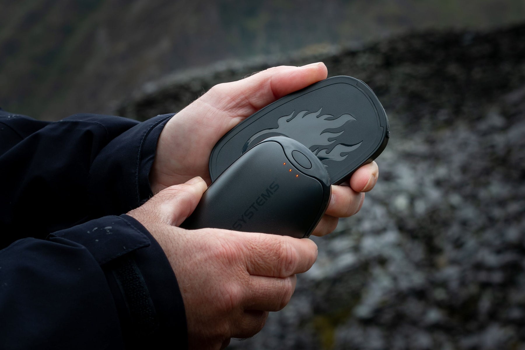 Rechargeable Dual Palm Handwarmer  Powerbank Wychwood