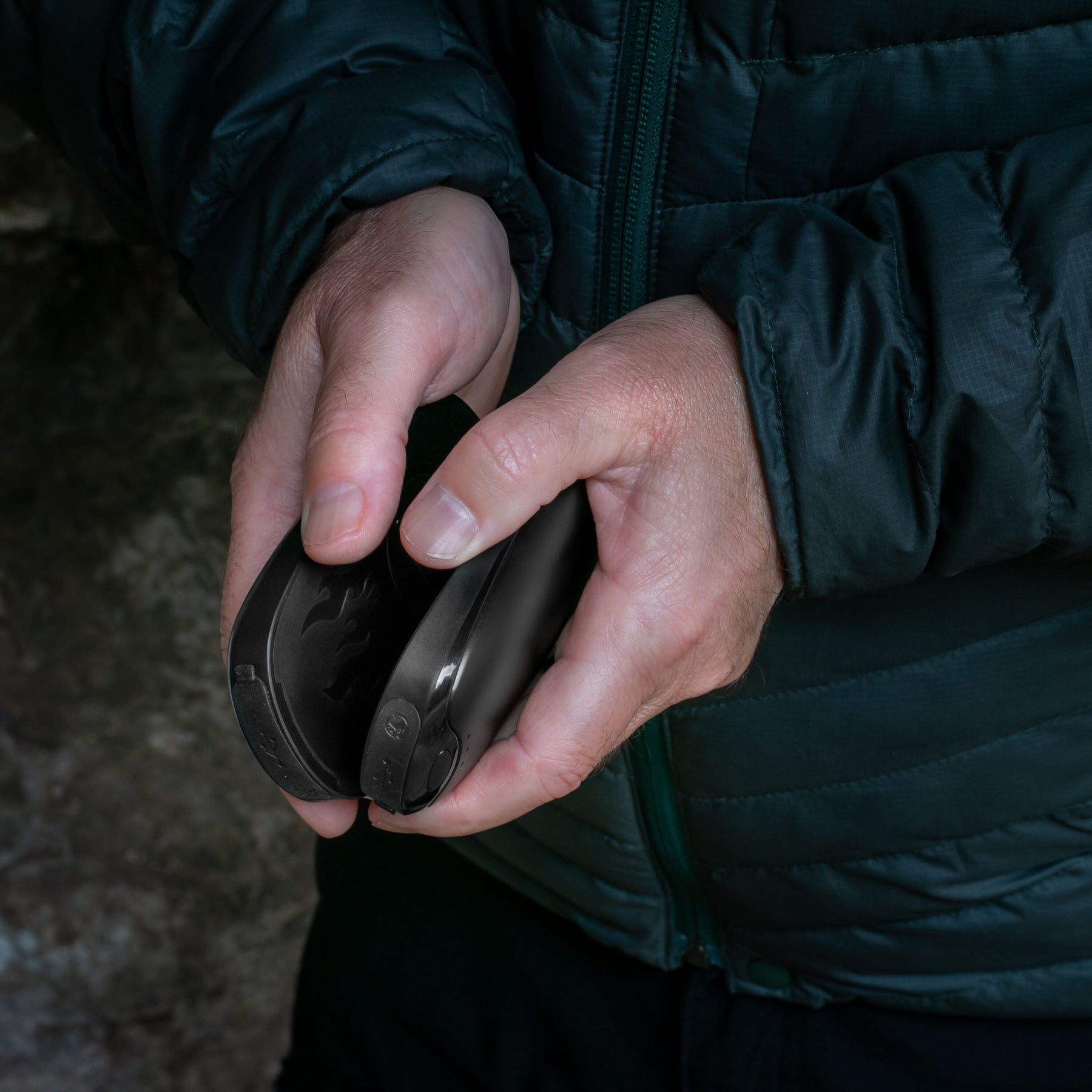 Rechargeable Dual Palm Handwarmer  Powerbank Wychwood