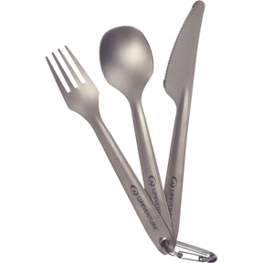 Superlight Titanium Cutlery Set  Cutlery Wychwood
