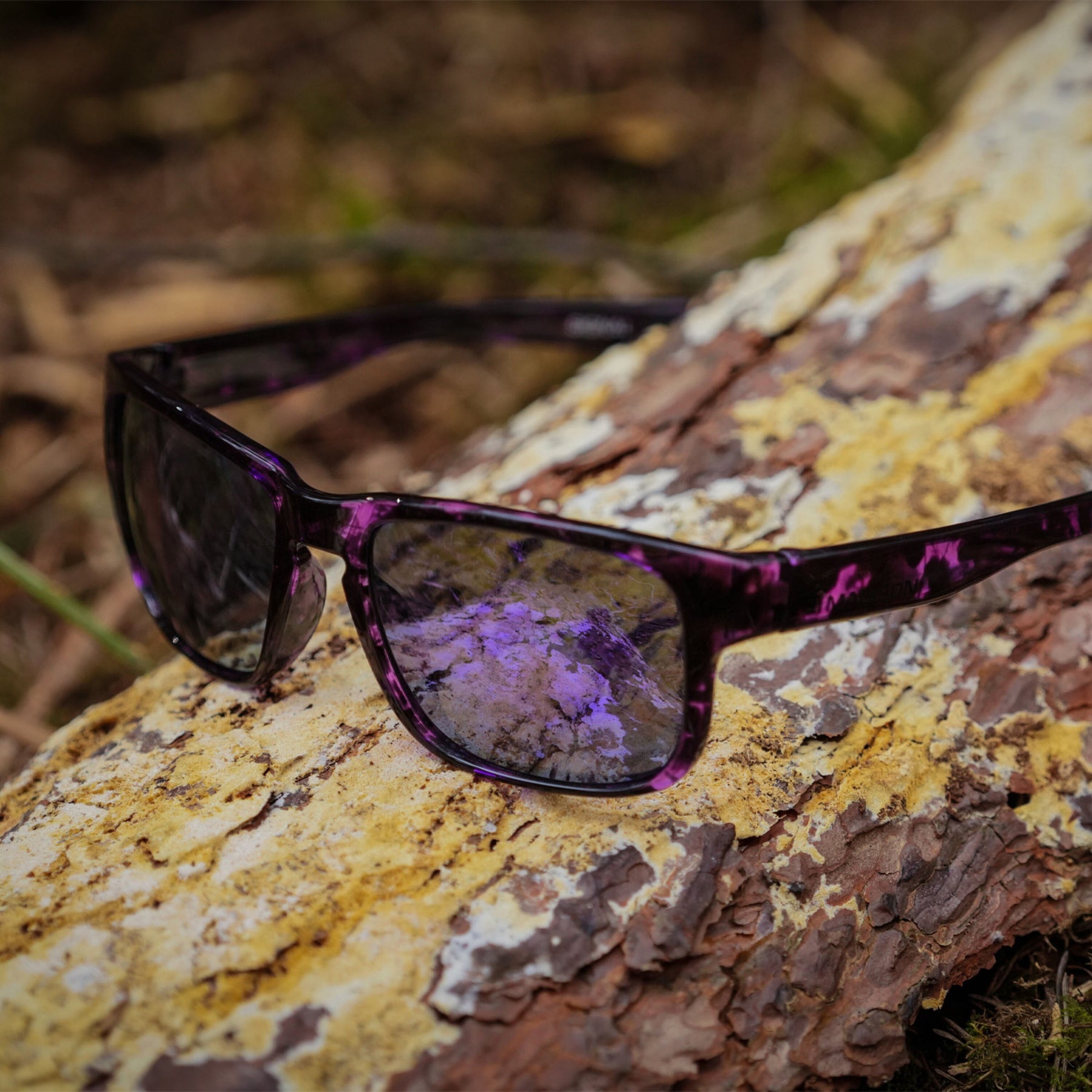 Signal Matt Black Sunglasses - 3 Polarised Lens Pack-Silver Mirror/Bronze/Yellow