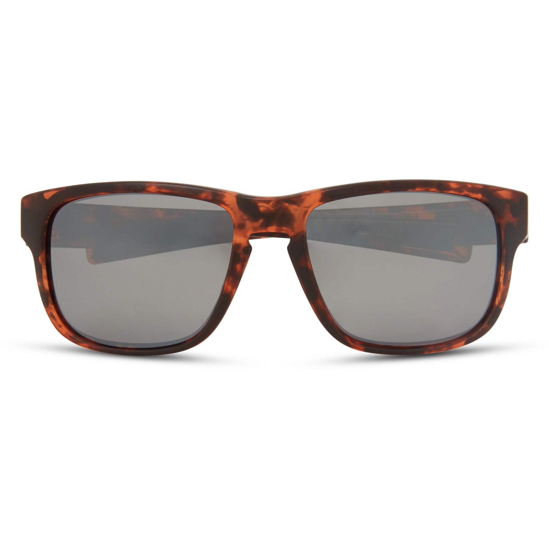 Signal Dark Tortoise Sunglasses-3 Polarised Lens Pac-Silver Mirror/Bronze/Yellow  Sunglasses Wychwood