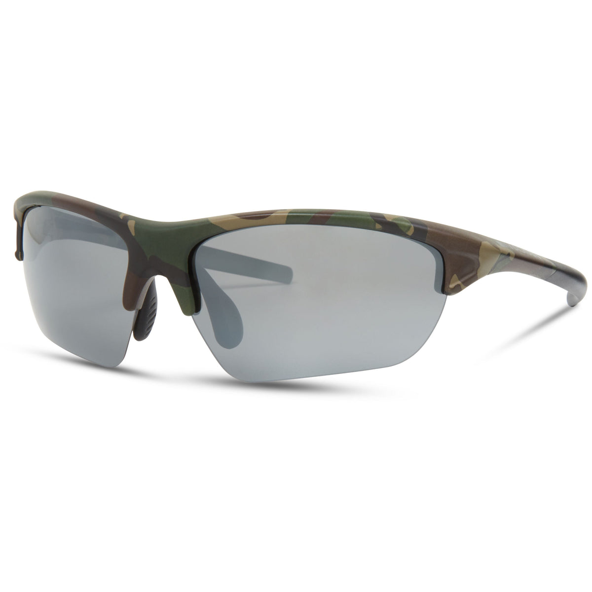 Mission Camo Sunglasses - 3 Polarised Lens Pack- Silver Mirror/ Bronze / Yelllow   Wychwood