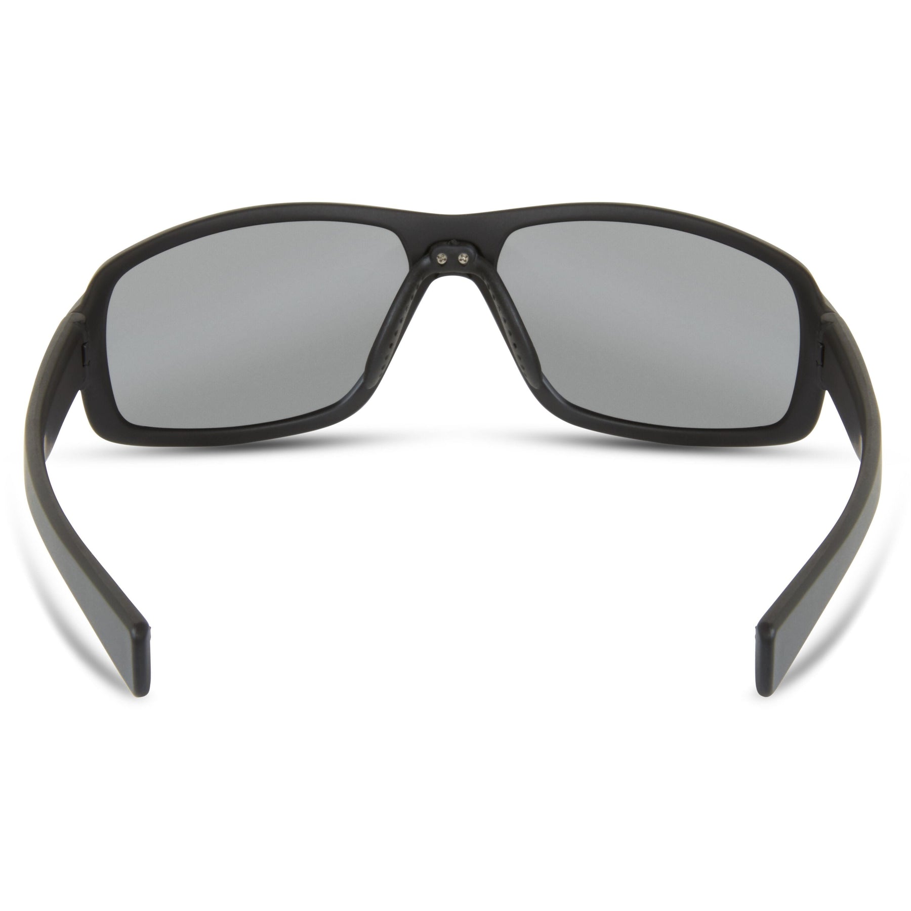 Target Matt Black Sunglasses - 3 Polarised Lens Pack-Silver Mirror/Bronze/Yellow