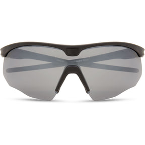 Shields Matt Black Sunglasses- 3 Polarised Lens Pack-Silver Mirror/Bronze/Yellow  Sunglasses Wychwood