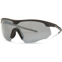 Shields Matt Black Sunglasses- 3 Polarised Lens Pack-Silver Mirror/Bronze/Yellow  Sunglasses Wychwood