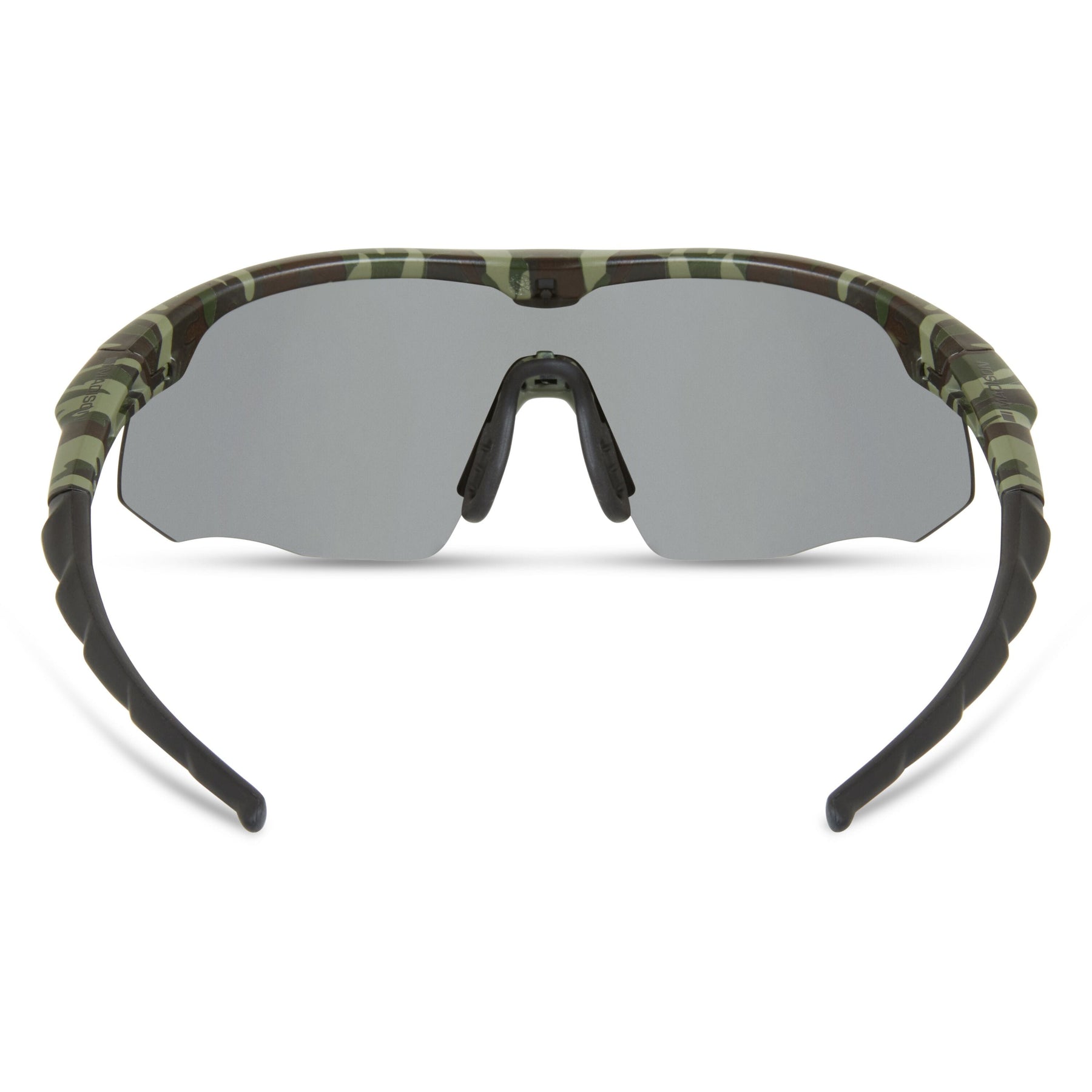 Shields Green Camo Sunglasses-3 Polarised Lens Pack-Silver Mirror/Bronze/Yellow