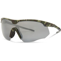 Shields Green Camo Sunglasses-3 Polarised Lens Pack-Silver Mirror/Bronze/Yellow  Sunglasses Wychwood