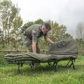 Epic Compact 6 Leg Bed Chair Sleep System  Bedchair Wychwood
