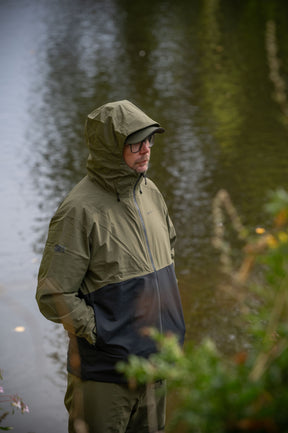 Waterproof Jacket Olive/Black