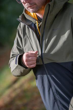 Waterproof Jacket Olive/Black