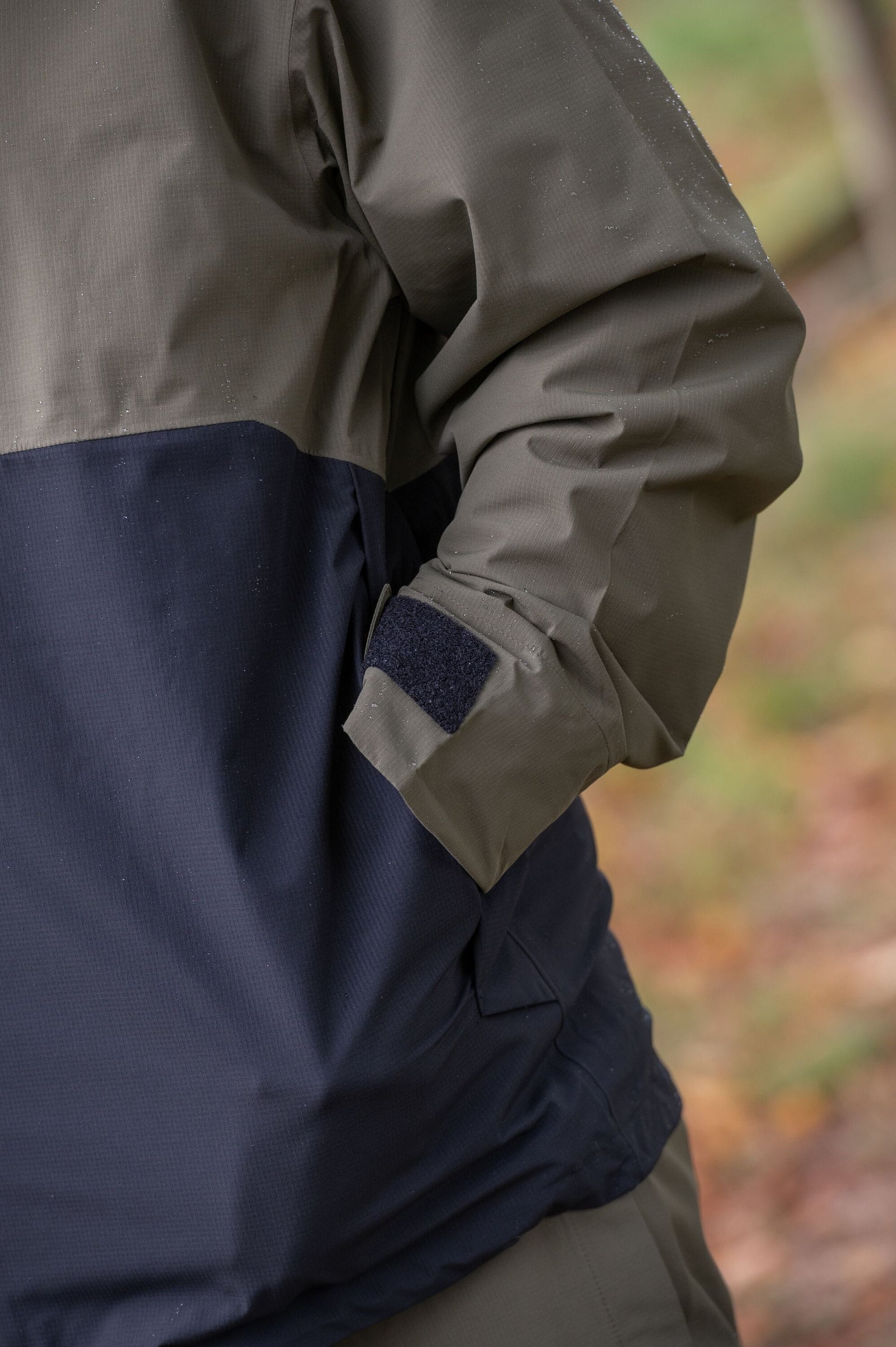 Waterproof Jacket Olive/Black