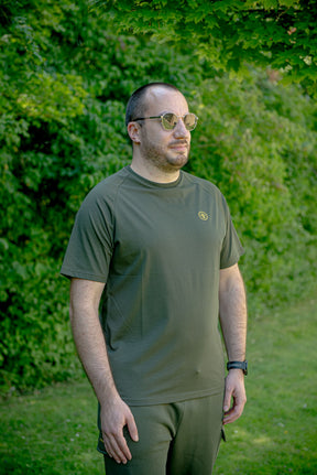 Carp Green T-Shirt  T Shirt Wychwood
