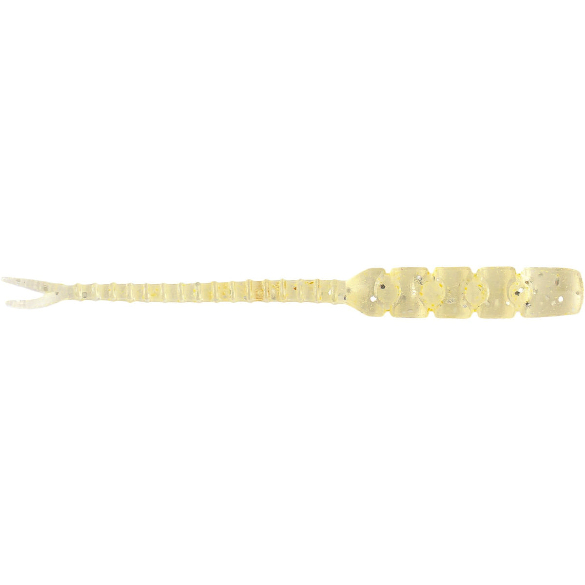 AJI  BACHI-BACHI 2" - Clear Silver Glit Pack of 12 Lures   Wychwood