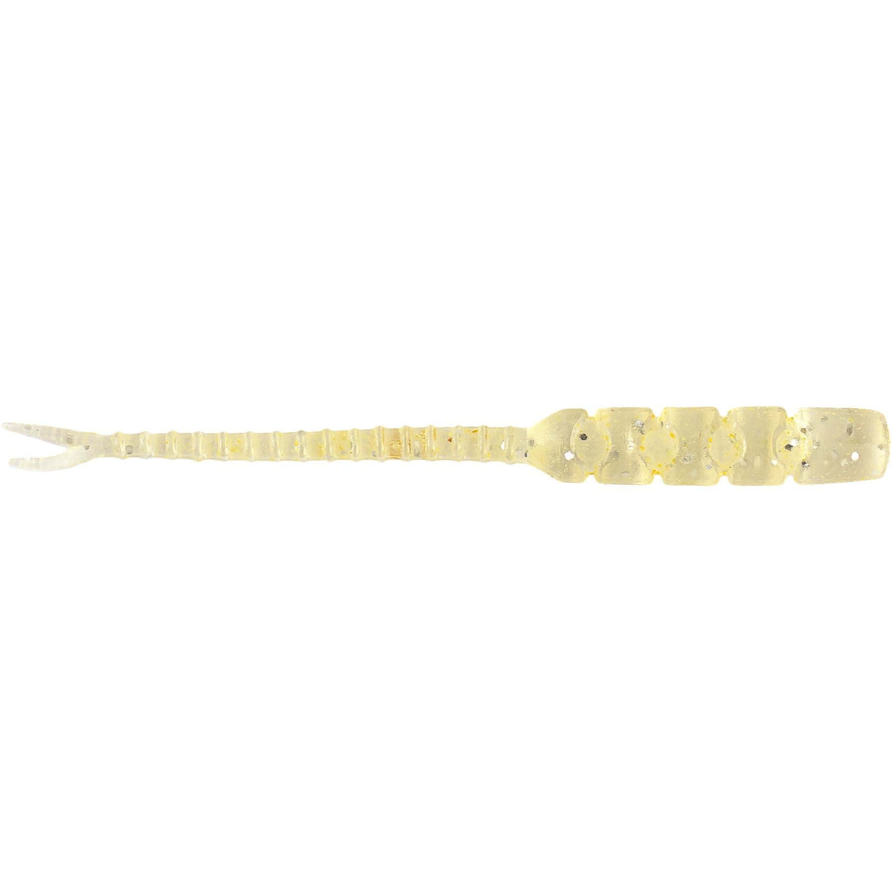 AJI  BACHI-BACHI 2" - Clear Silver Glit Pack of 12 Lures   Wychwood