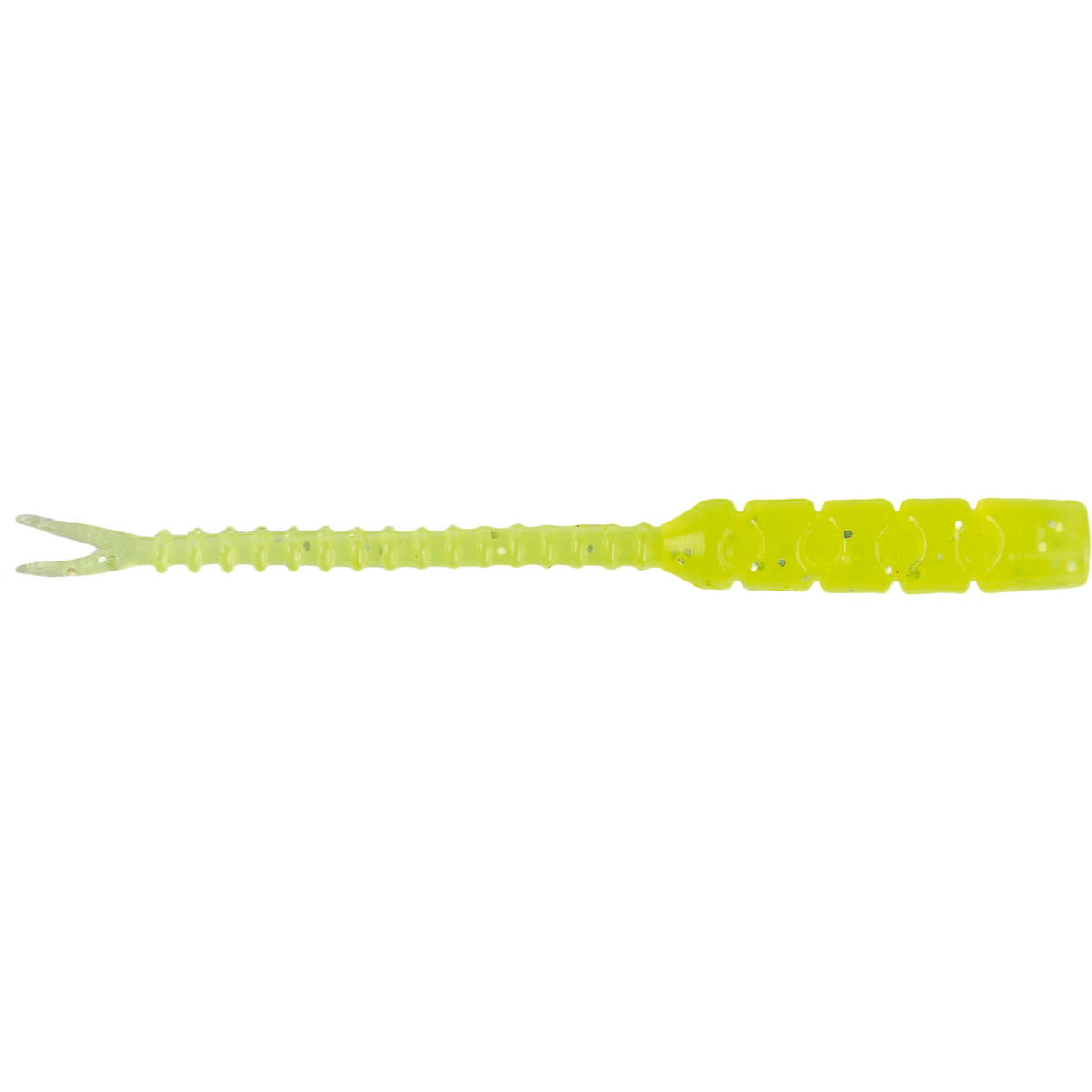 AJI  BACHI-BACHI 2" - UV Clear Chartr Pack of 12 Lures  Lures Wychwood
