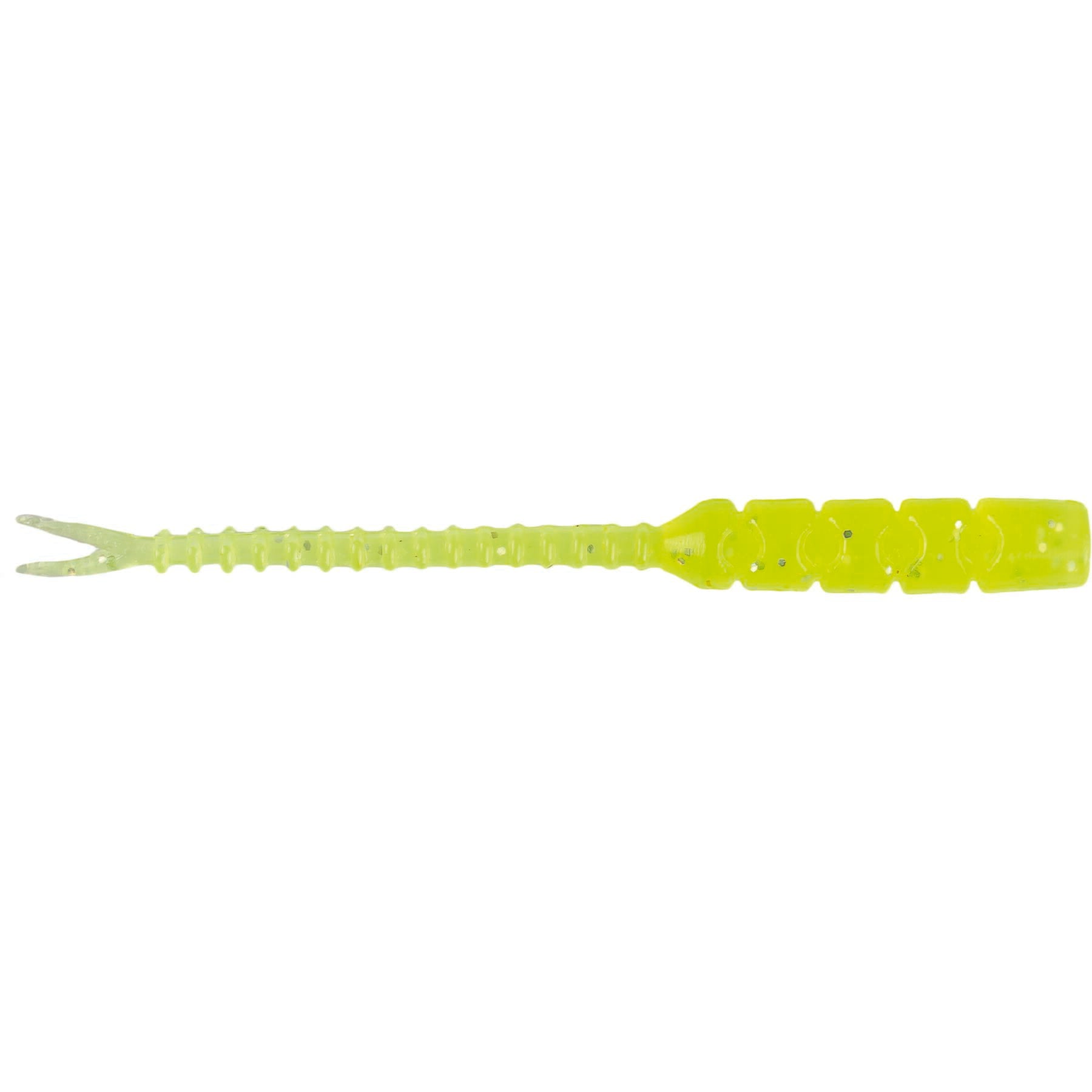 AJI  BACHI-BACHI 2" - UV Clear Chartr Pack of 12 Lures  Lures Wychwood