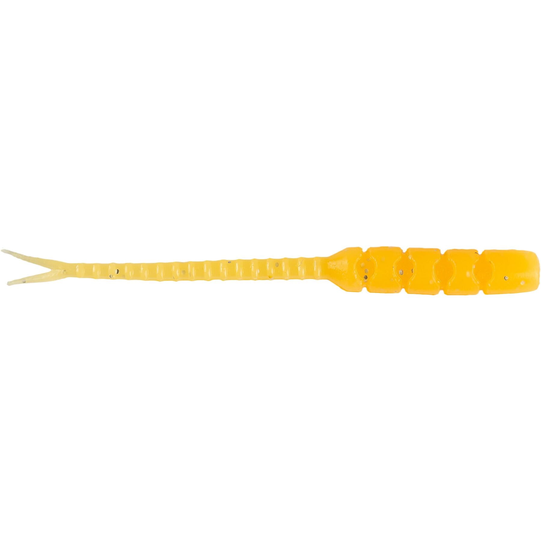 AJI  BACHI-BACHI 2" - Orange Glow Glit Pack of 12 Lures   Wychwood