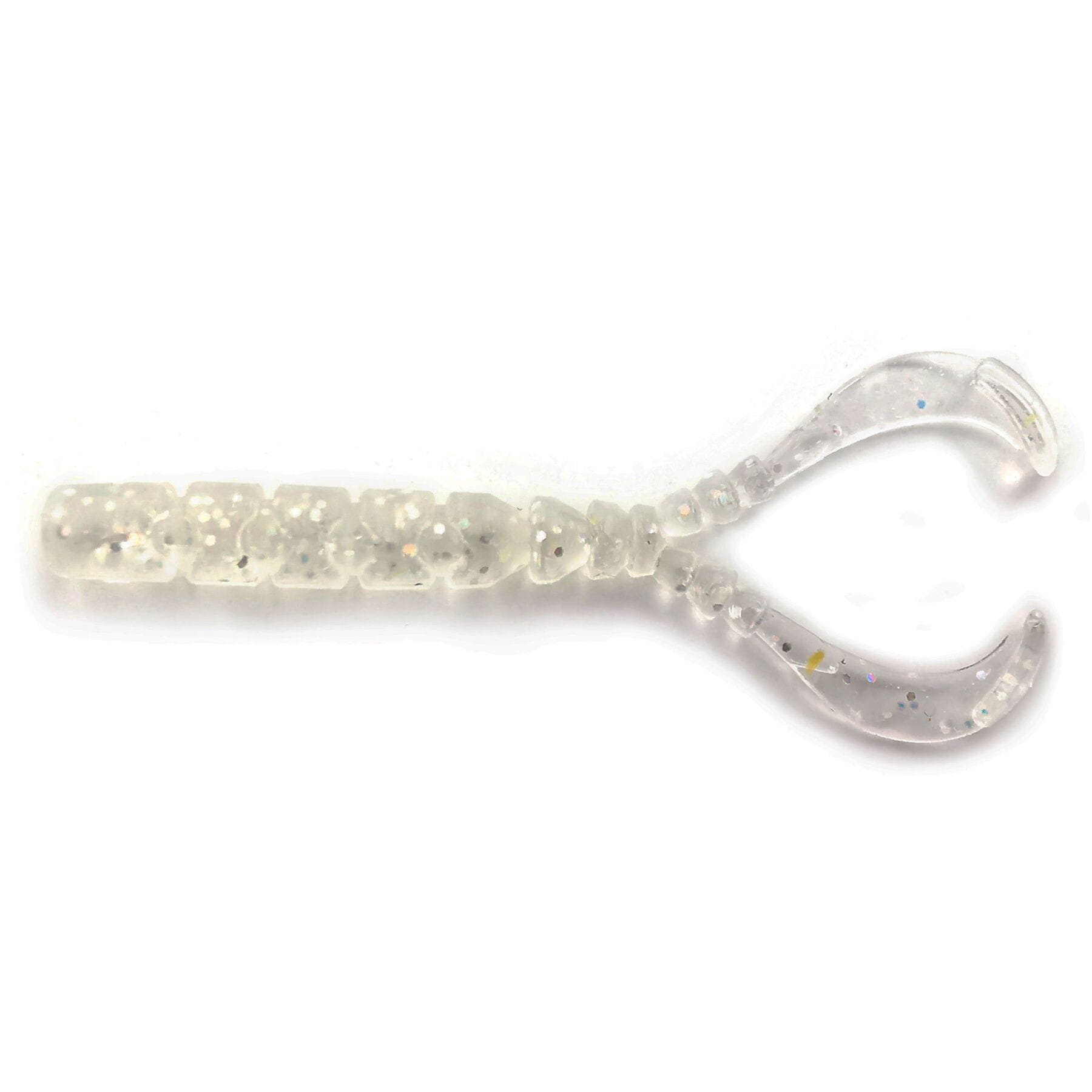 AJI  CHIKI-CHIKI 1.7" - Clear R/Bow Gli Pack of 12 Lures   Wychwood