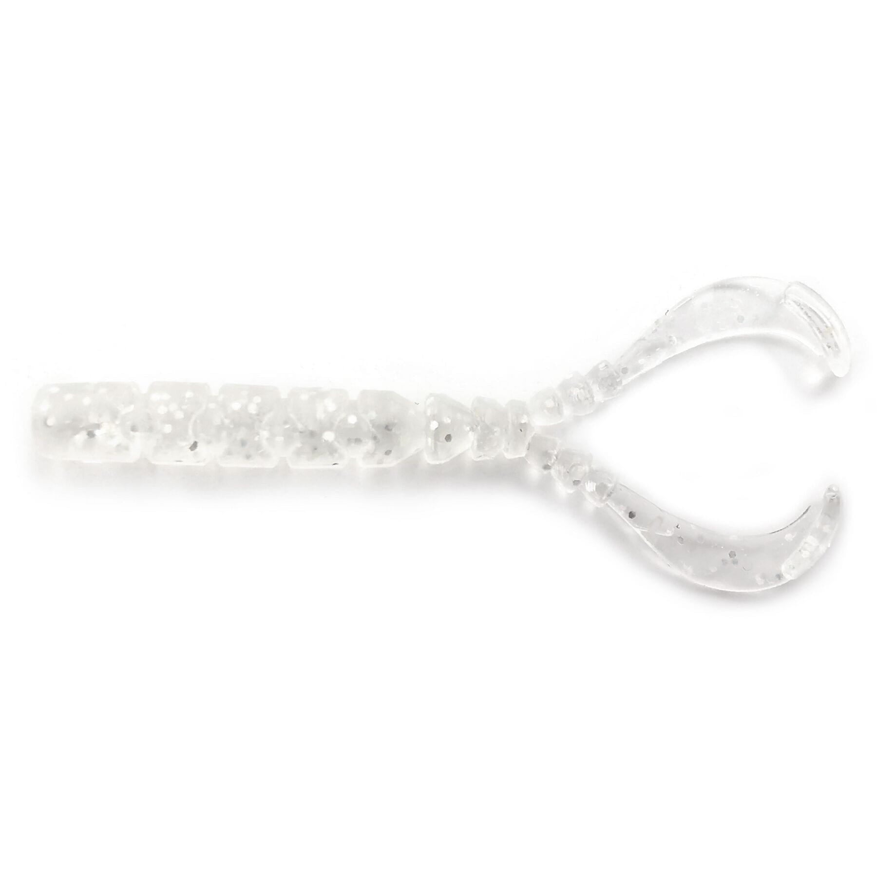 AJI  CHIKI-CHIKI 1.7" - Clear Silvr Gli Pack of 12 Lures   Wychwood