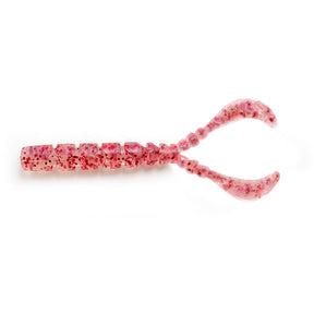 AJI  CHIKI-CHIKI 1.7" - Clear Red Glit Pack of 12 Lures   Wychwood