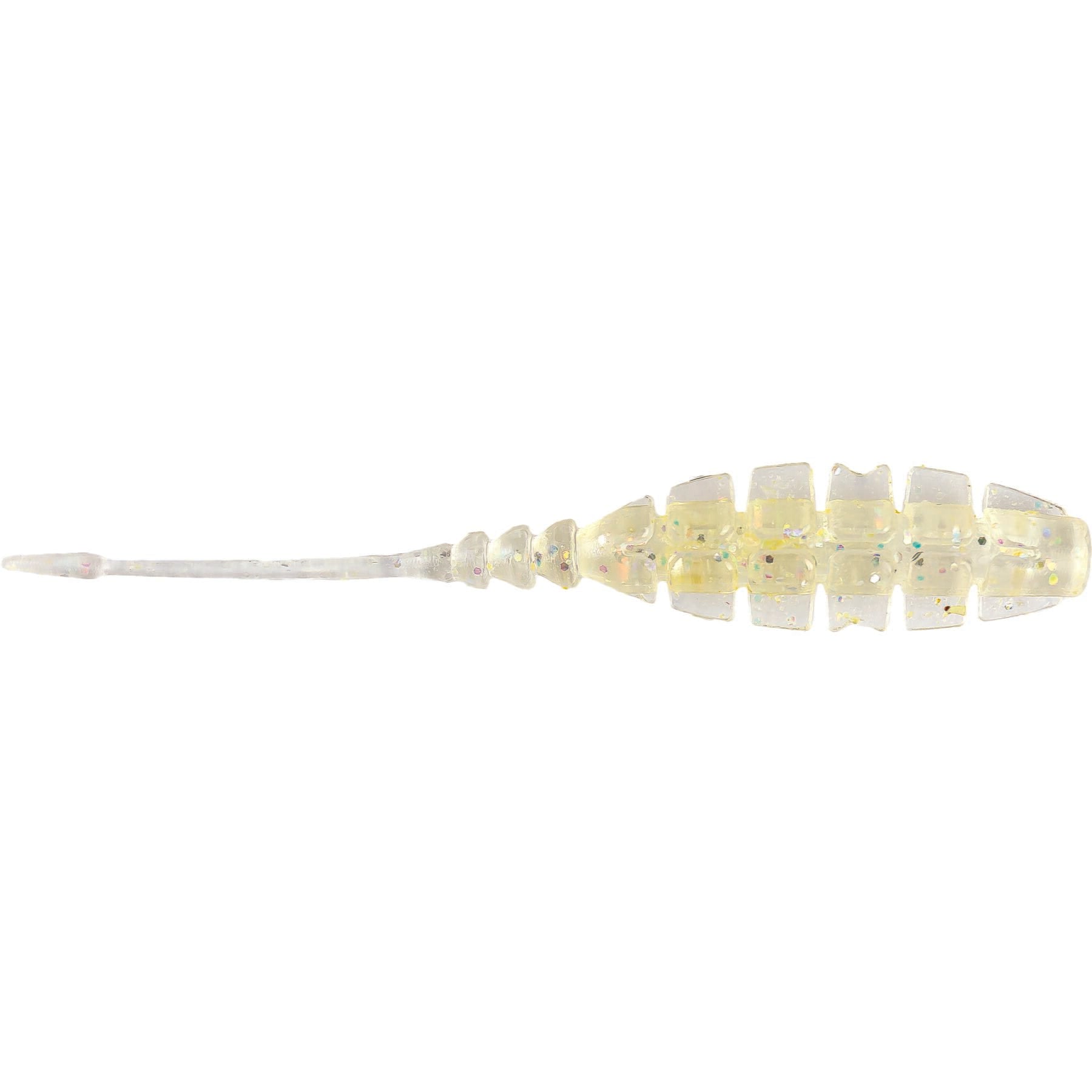 AJI  NAF-NAF 2" - Clear R/Bow Glit Pack of 12 Lures   Wychwood