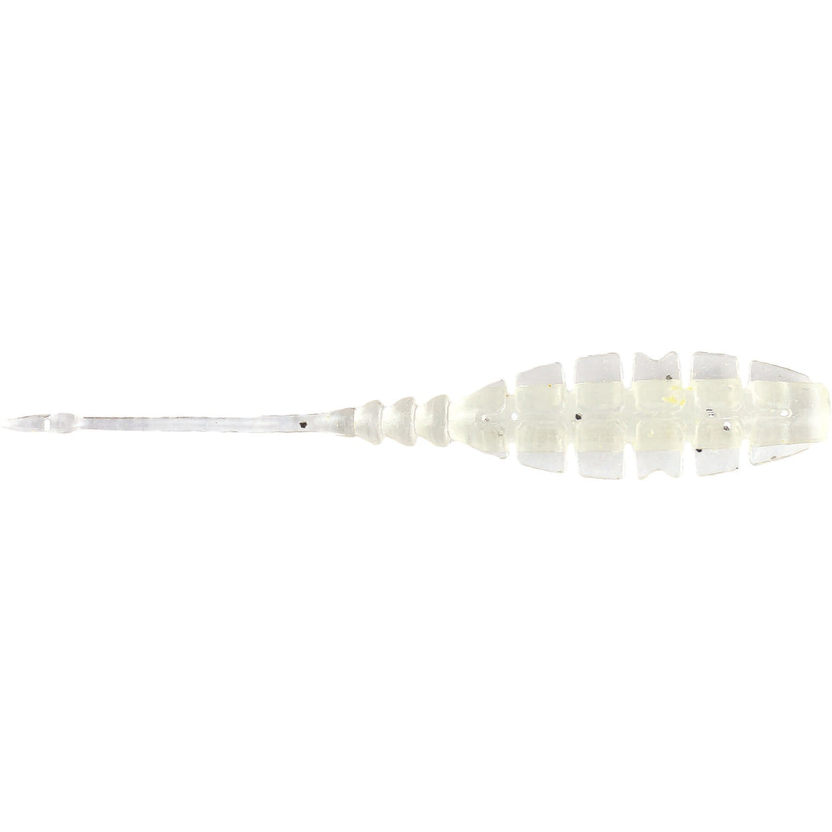 AJI  NAF-NAF 2" - Clear Lum/Silver Glit Pack of 12 Lures   Wychwood
