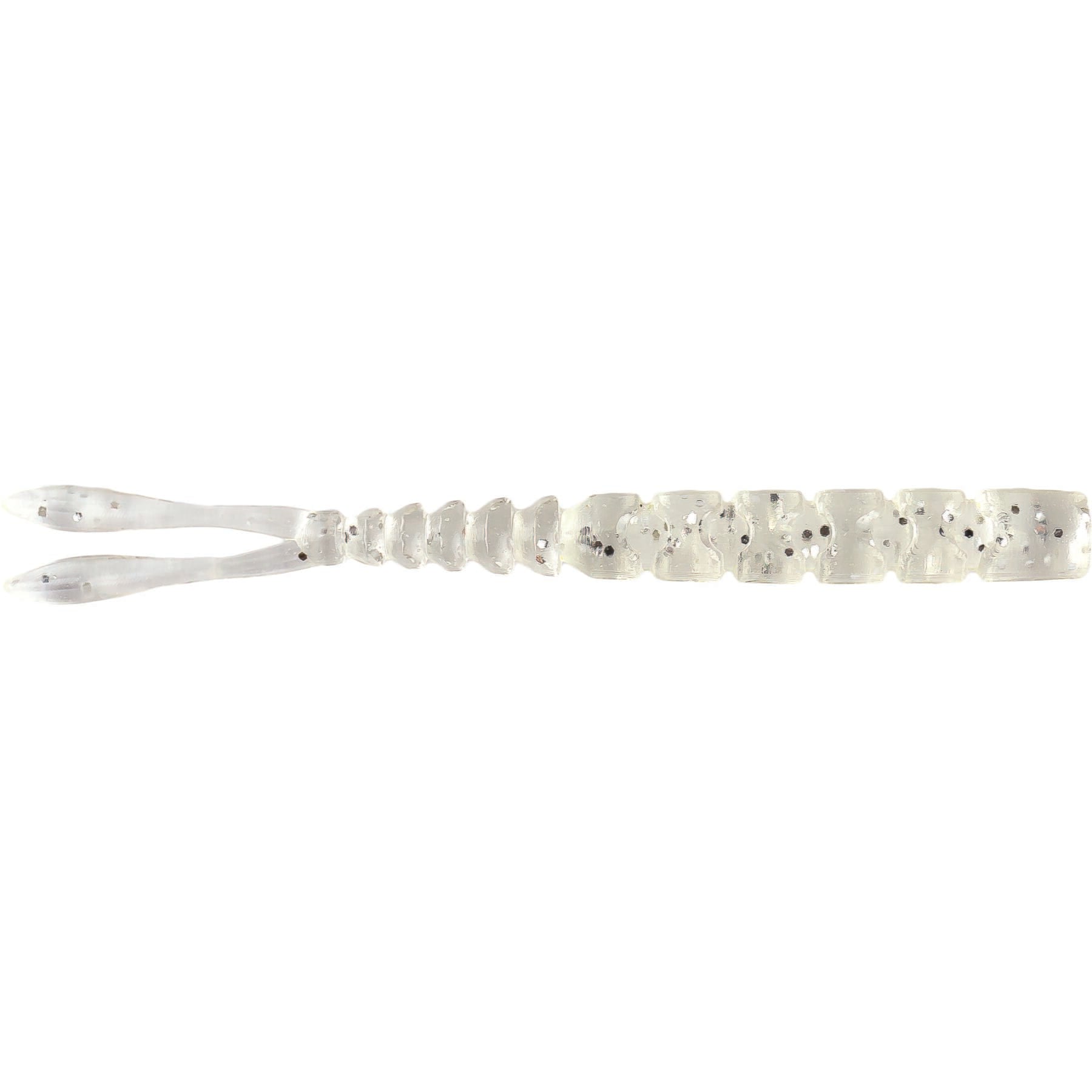 AJI  PILO-PILO 2" - Clear Silver Glit Pack of 12 Lures   Wychwood