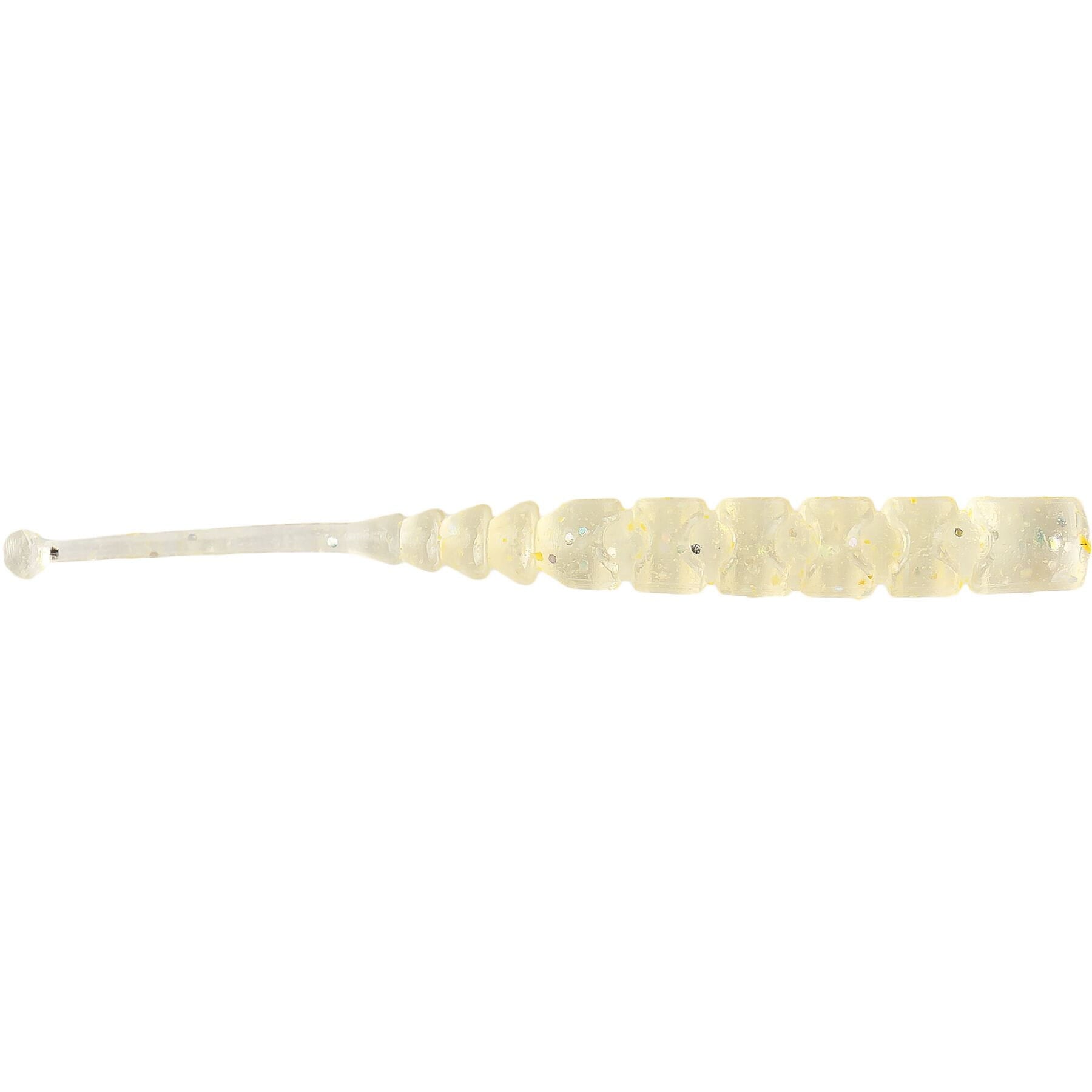 AJI  PLU-PLU 2" - Clear R/Bow Glit Pack of 12 Lures   Wychwood