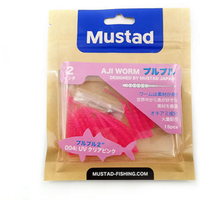 AJI  PLU-PLU 2" - Clear Silver Glit Pack of 12 Lures   Wychwood