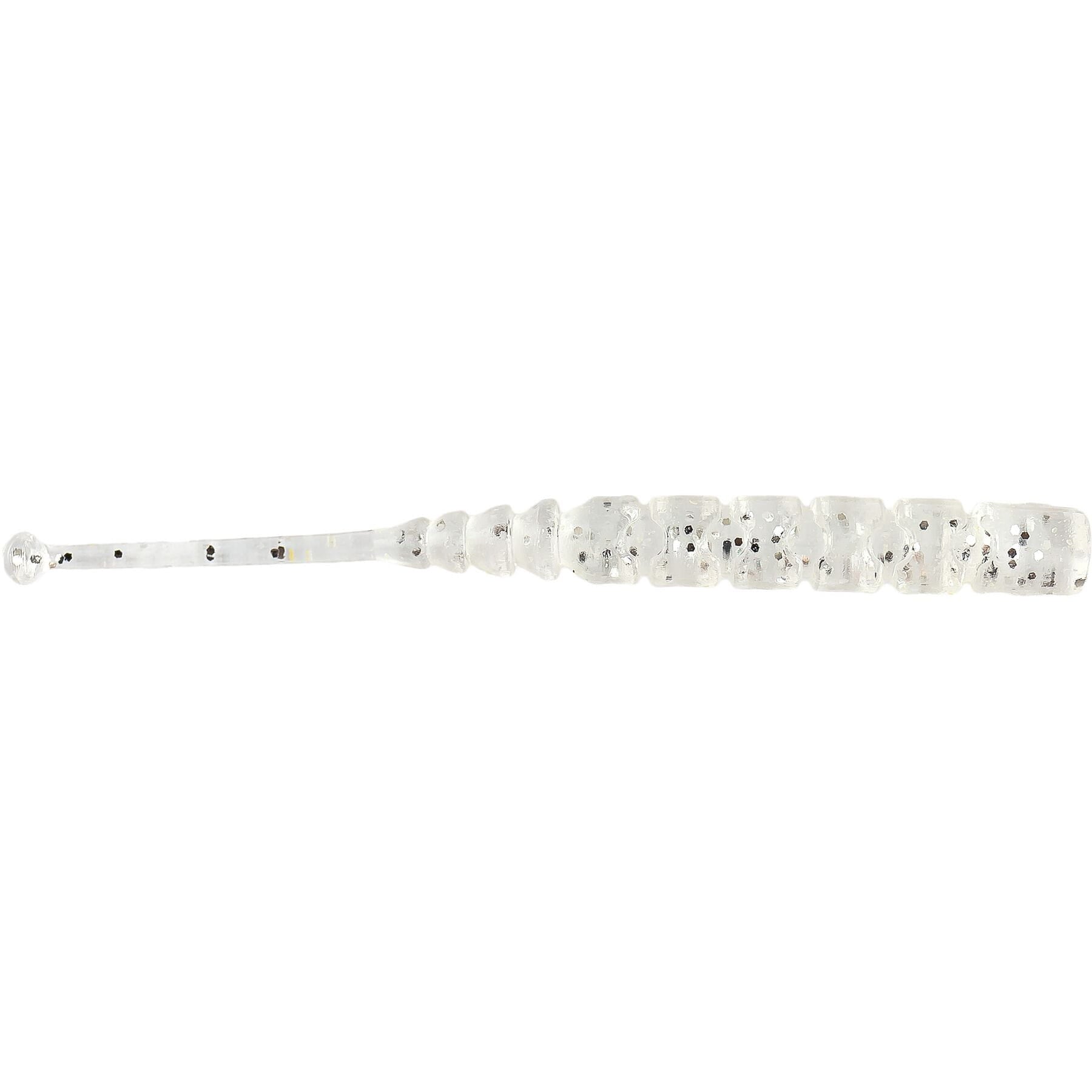 AJI  PLU-PLU 2" - Clear Silver Glit Pack of 12 Lures   Wychwood