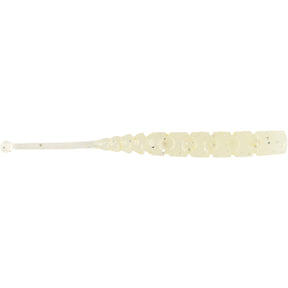 AJI  PLU-PLU 2" - White Glow Glit Pack of 12 Lures   Wychwood