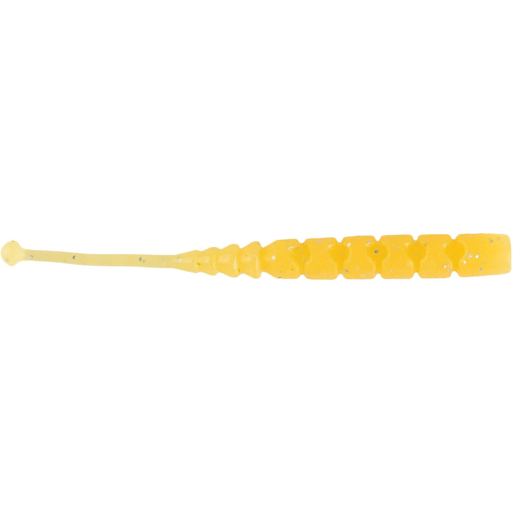 AJI  PLU-PLU 2" - Orange Glow Glit Pack of 12 Lures   Wychwood