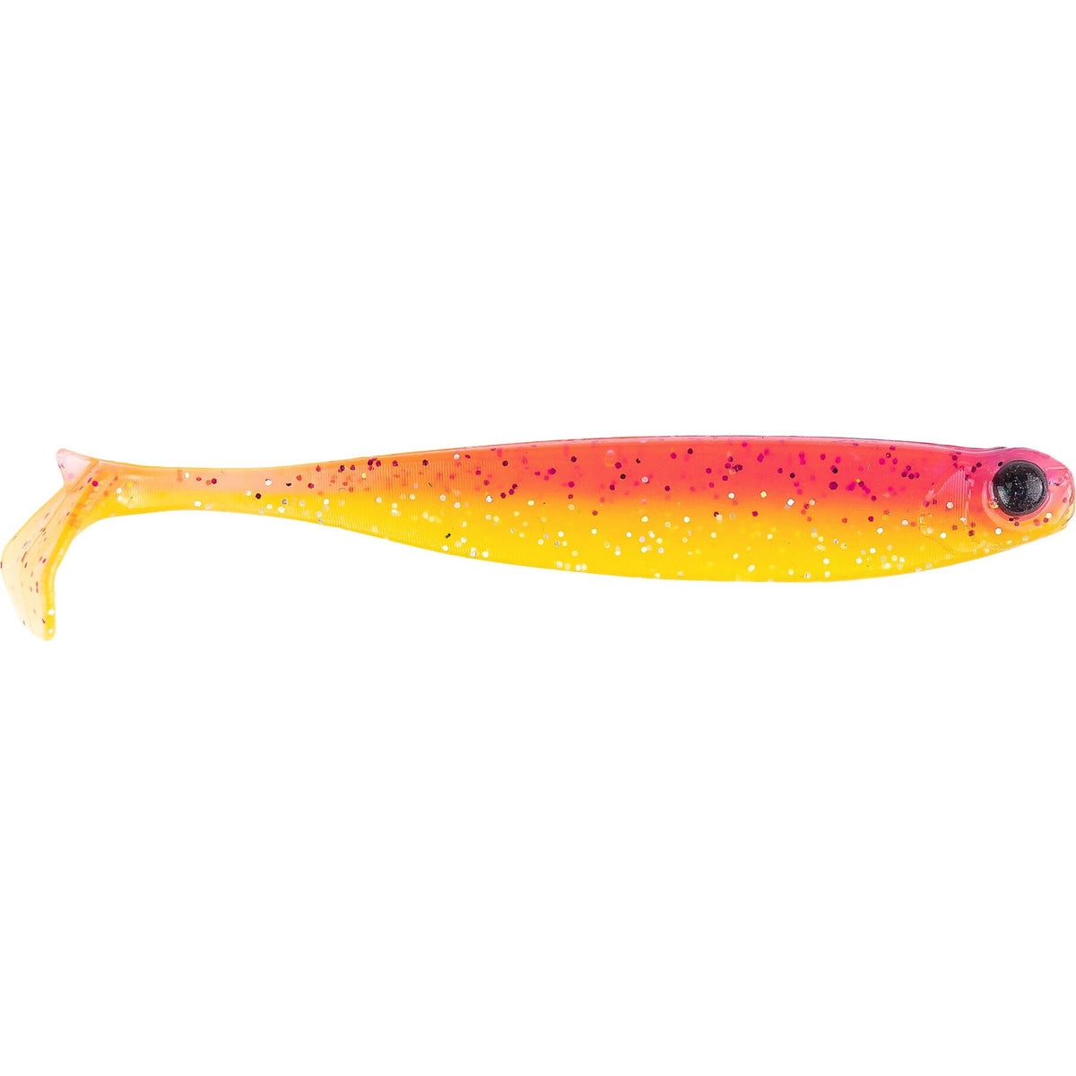 Mezashi Z-Tail Minnow 3.5"  Shoching Pink Pack of 6 Lures   Wychwood
