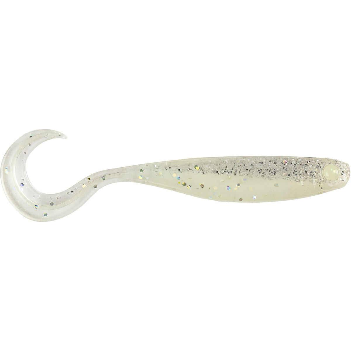 Mezashi Cross Curly Tail  3.5"  Luminous Magic Pack of 6 Lures   Wychwood